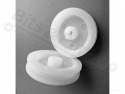 Pulley / Katrol kunststof 20mm x 4mm x 1,9mm